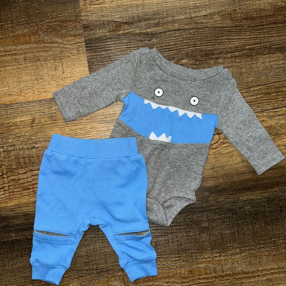 NB Okie Dokie Baby Outfit